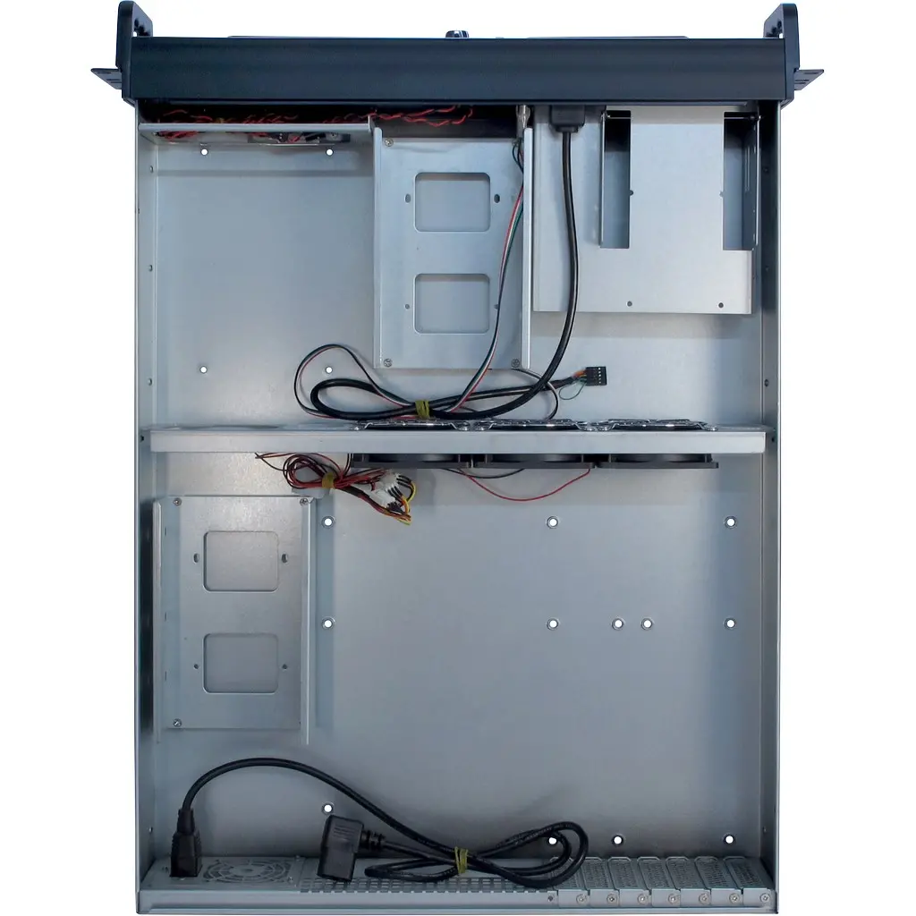 upto ATX MB, 1x 5.25" or 1 x 3.5" external, 6x 2.5" or 5x3.5" internal bays, 2x Front USB 2.0, 3x80mm inside FAN(molex connector),  89 x 485 x 615mm - image 4