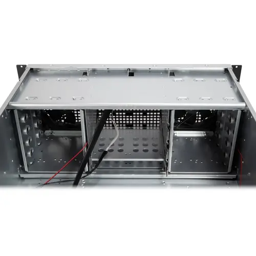 upto ATX MB (12" x 7.5"), 3x 5.25" external*, 11x 3.5" internal*, 4x 2.5" internal*, 2x Frount USB 3.0, 1x120mm front FAN (molex), 2x 80mm 3pin FANs - image 2