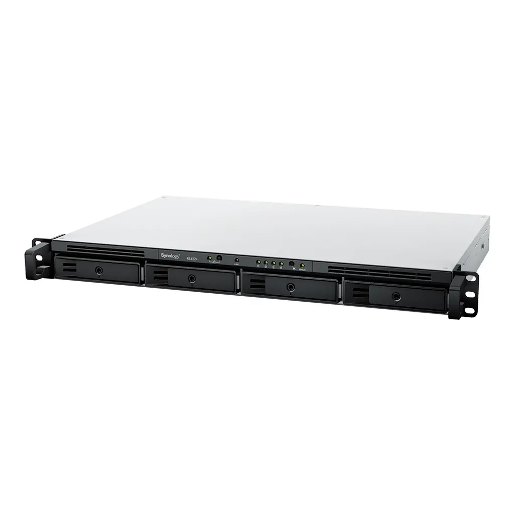 NAS Server Synology 4 θέσεων για μικρές και μεσαίες επιχειρήσεις, Rackmount RS422+