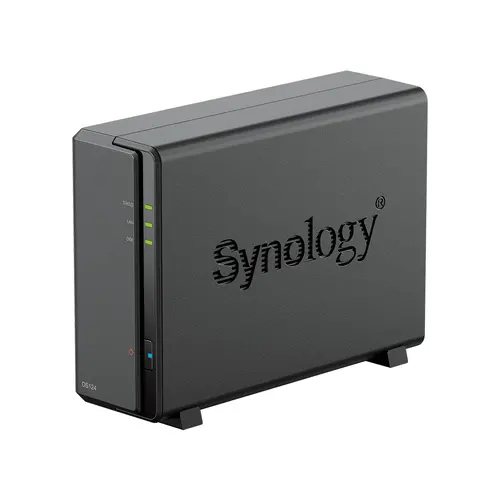 Server NAS Synology cu 1 bay pentru afaceri mici și grupuri de lucru, DS124 - 1