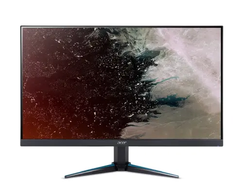 Монитор, Acer Nitro VG270UEbmiipx, 27" IPS, LED, ZeroFrame, FreeSync, 100Hz, 1ms/0.5ms VRB, 100M:1, 250 cd/m2, 99% sRGB, QHD 2560x1440, DP, 2xHDMI, Audio out, Speakers 2x2W, BlueLightShield, Flicker-Less, VESA, Tilt, Black