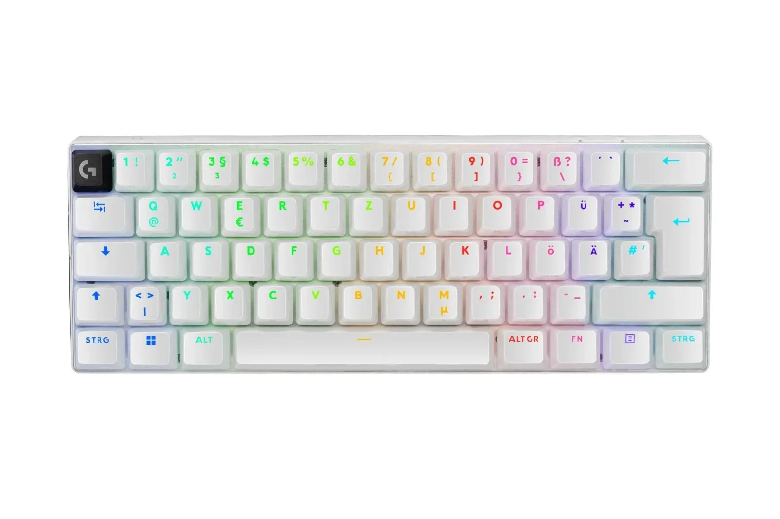 Клавиатура, Logitech PRO X 60 - Tactile - USINTL White