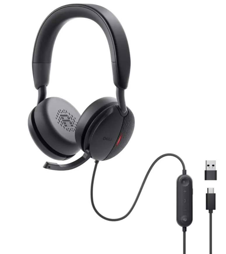 Слушалки, Dell Pro Wired ANC Headset WH5024 - image 3