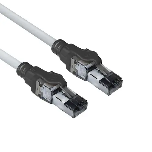 Cablu patch de rețea ACT S/FTP, CAT6A IDC 4PPoe/PoE++100W LZSH, 3.0 m - 1