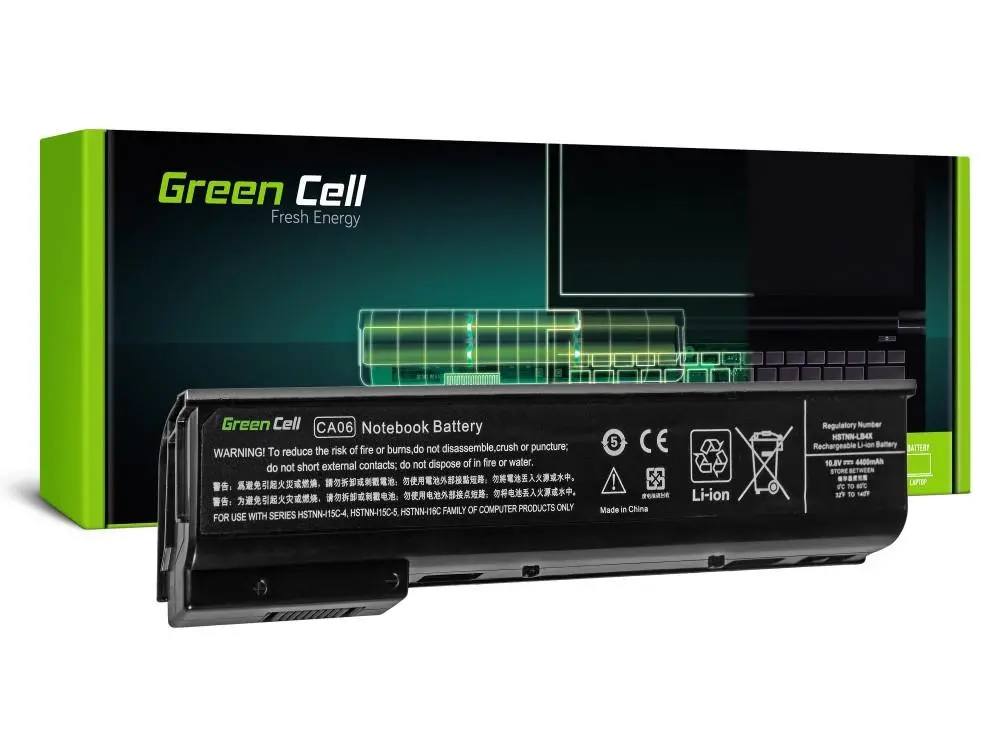 Батерия за лаптоп GREEN CELL, HP ProBook 640 645 650 655 G1 LB4X, 10.8V, 4400mAh
