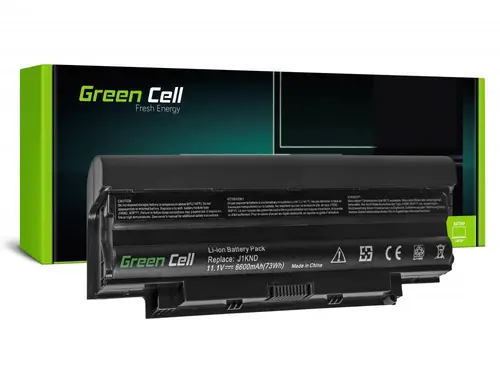 Батерия за лаптоп GREEN CELL, Dell Inspiron 15 N5010 15R N5010 N5010 N5110 14R N5110 3550 Vostro 3550, 11.1V, 6600mAh