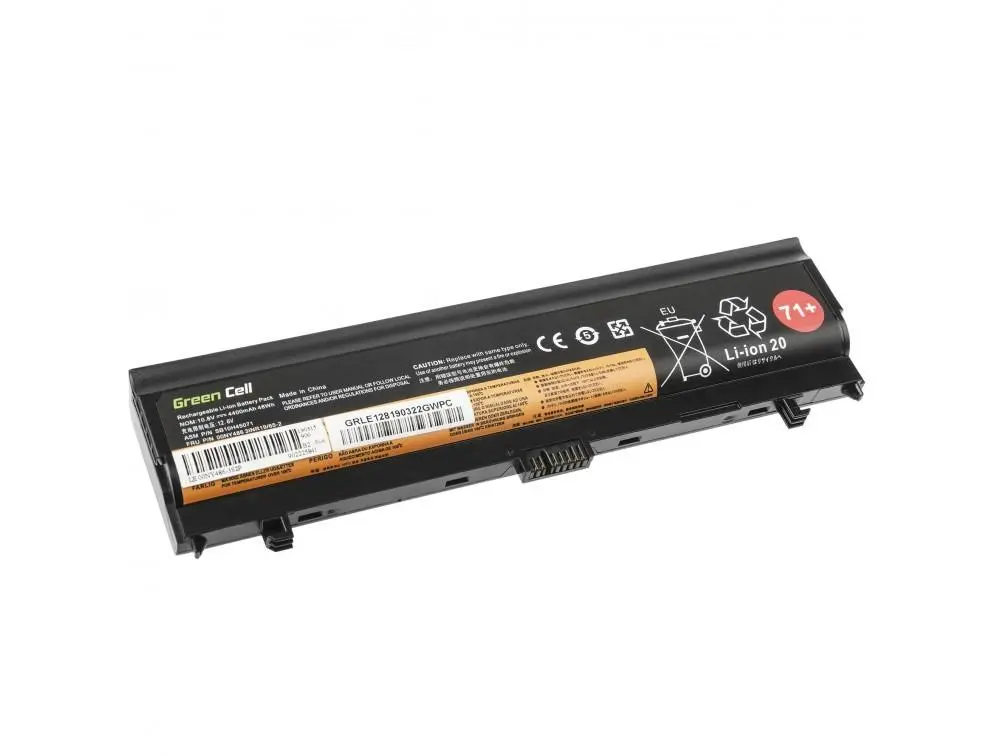 Baterie pentru laptop GREEN CELL, Lenovo ThinkPad L560, L570, 11.1V, 4400mAh - image 1