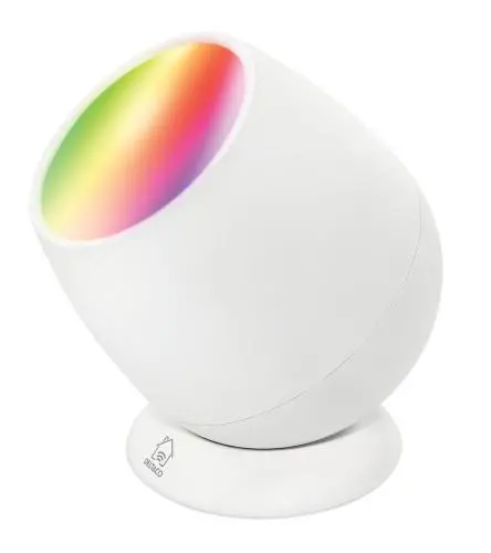 Lampă smart RGB Deltaco wake-up light, USB-C - image 5
