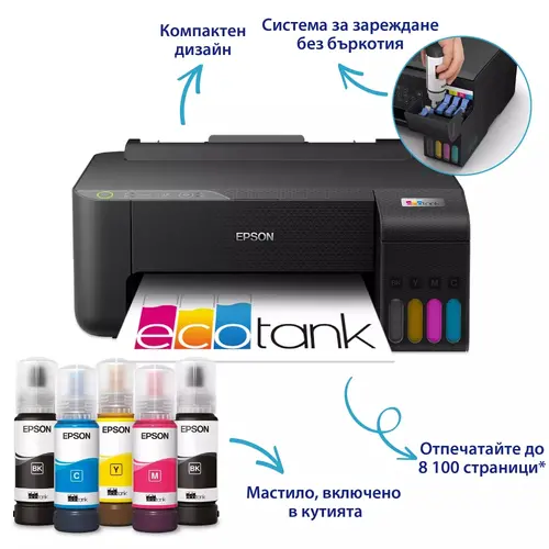 Εκτυπωτής inkjet, Epson EcoTank L1270 WiFi PRT - 2