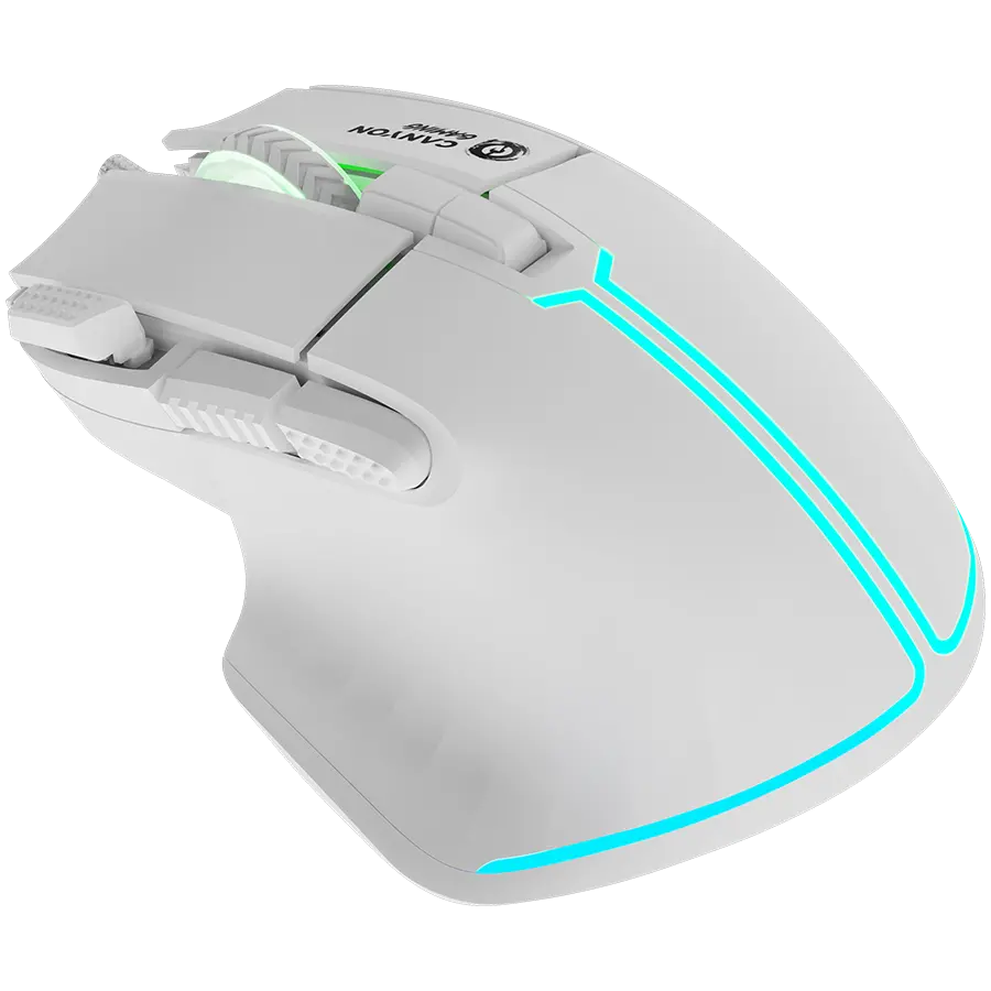 CANYON mouse Fortnax GM-636 RGB 9buttons Wired White - image 1