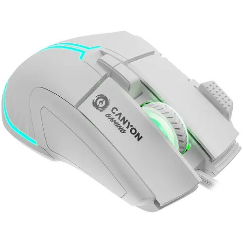 CANYON mouse Fortnax GM-636 RGB 9buttons Wired White - image 3