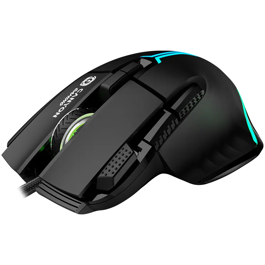 CANYON mouse Fortnax GM-636 RGB 9buttons Wired Black - image 2