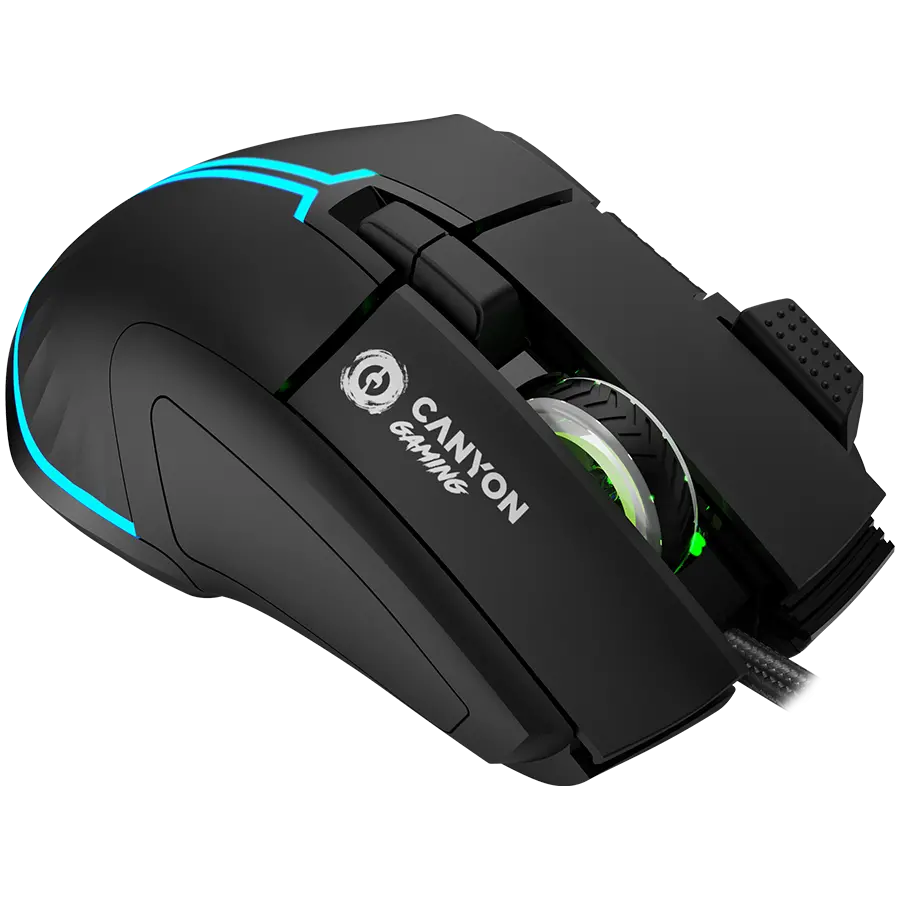 CANYON mouse Fortnax GM-636 RGB 9buttons Wired Black - image 3