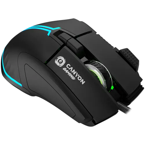 CANYON mouse Fortnax GM-636 RGB 9buttons Wired Black - image 3