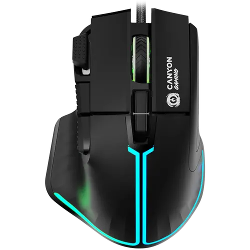 CANYON mouse Fortnax GM-636 RGB 9buttons Wired Black