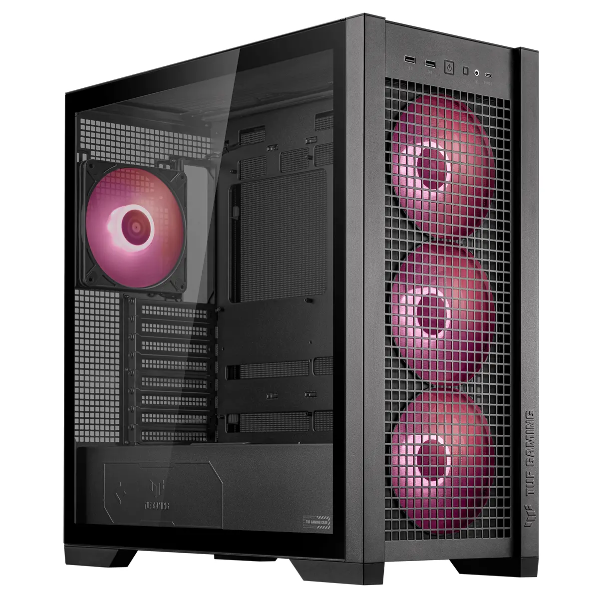 Кутия ASUS TUF GAMING GT302 ARGB - Black - image 1