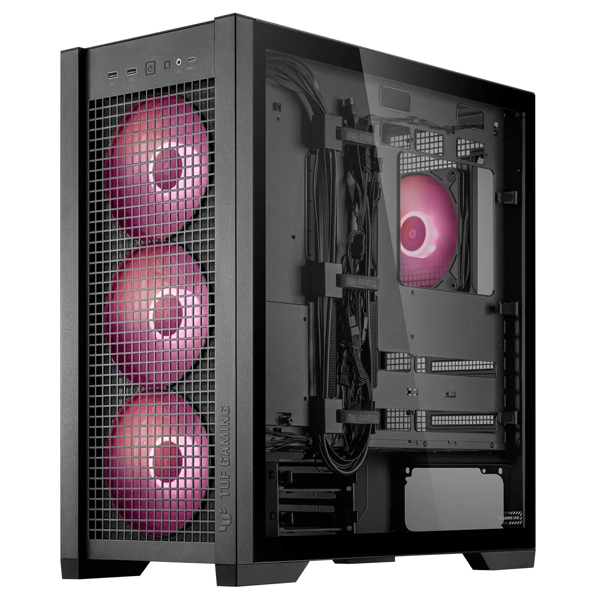 Кутия ASUS TUF GAMING GT302 ARGB - Black - image 4