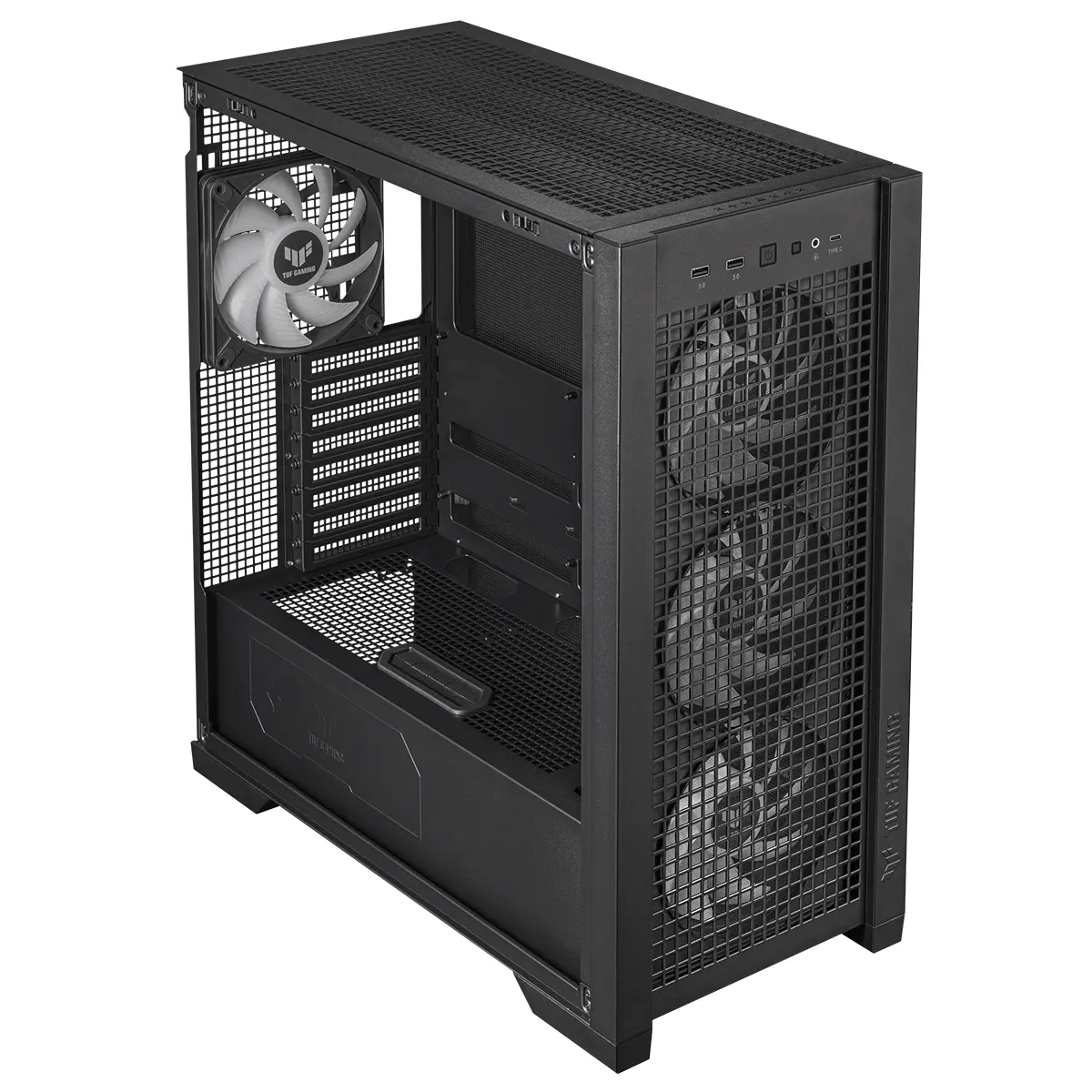 Кутия ASUS TUF GAMING GT302 ARGB - Black - image 7