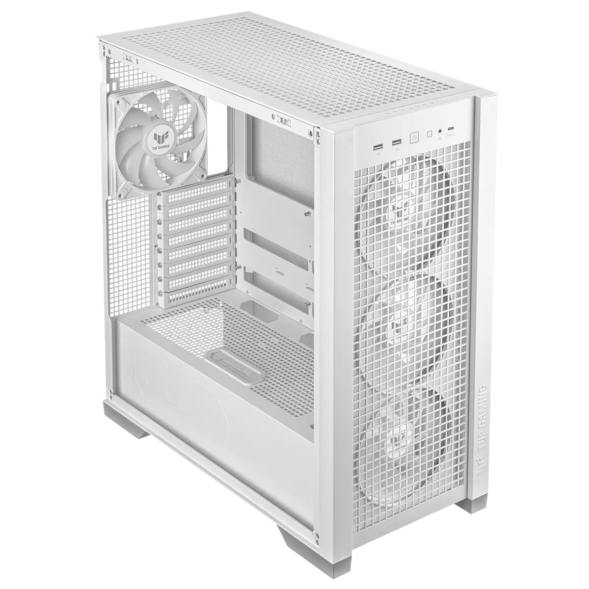 Кутия ASUS TUF GAMING GT302 ARGB - White - image 11