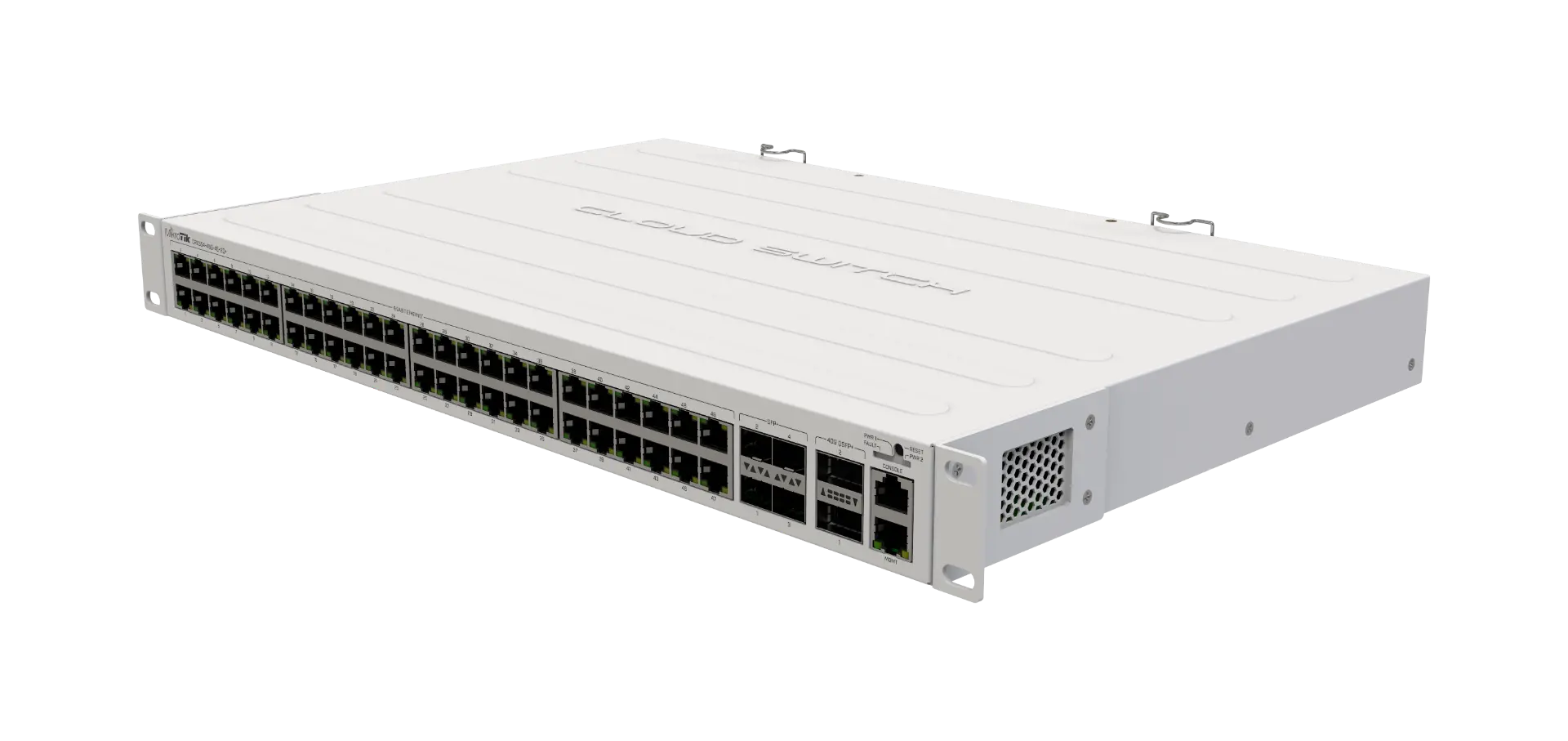 Суич MikroTik CRS354-48G-4S+2Q+RM, 48 ports, 40 Gbps QSFP+ портове