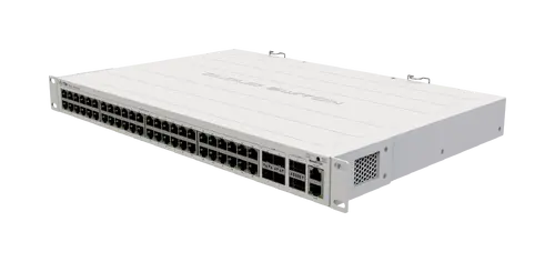 Switch MikroTik CRS354-48G-4S+2Q+RM, 48 ports, porturi QSFP+ de 40 Gbps - 1