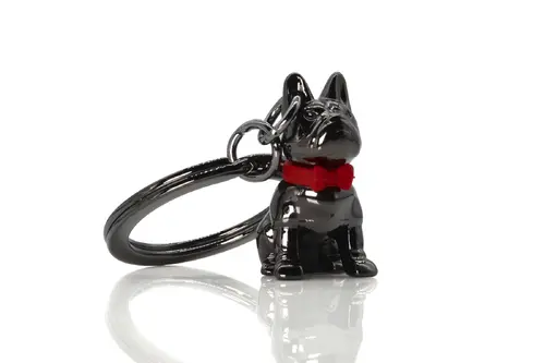 Breloc Metalmorphose, Bulldog cu zgardă roșie