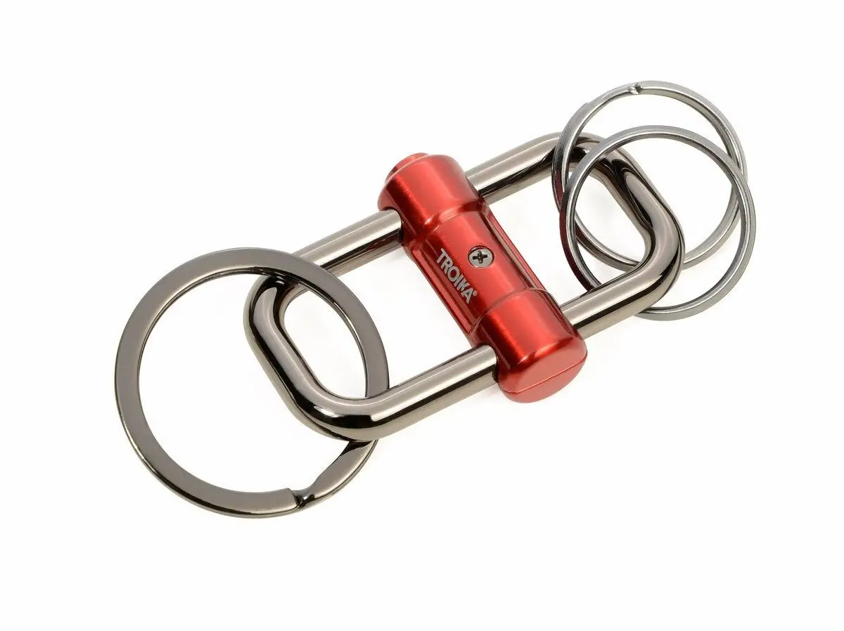 Ключодържател Troika 2-WAY KEY, червен