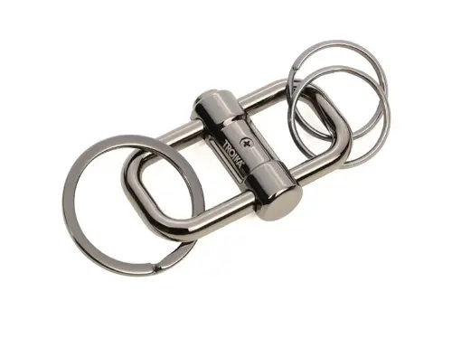 Ключодържател Troika-2-WAY KEY, сив