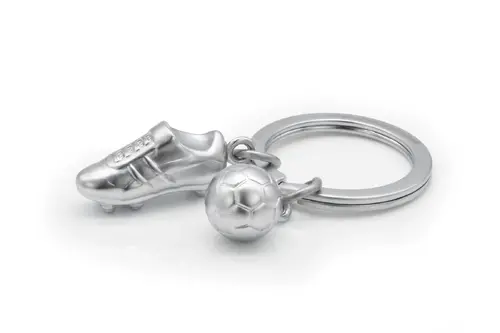 Breloc Metalmorphose, ghete de fotbal + minge