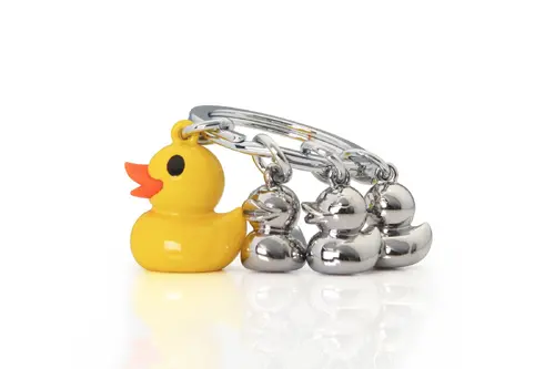 Breloc Metalmorphose, Duck family Yellow