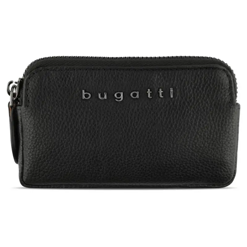 Husă din piele pentru chei Bugatti Bella, negru
