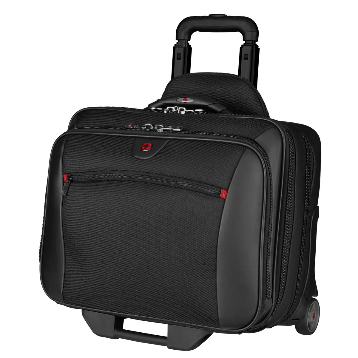 Geantă business cu roți Wenger Potomac 17“, neagră