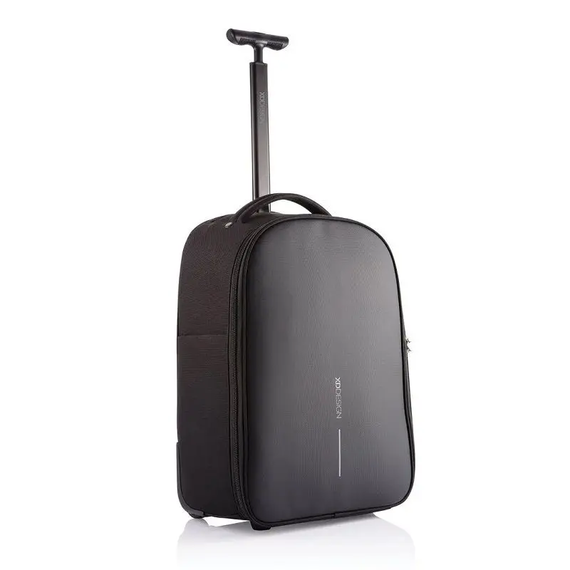 Valiză XD-design Bobby Backpack Trolley, neagră