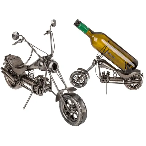 Μεταλλική βάση κρασιού Motorbiker II - 1