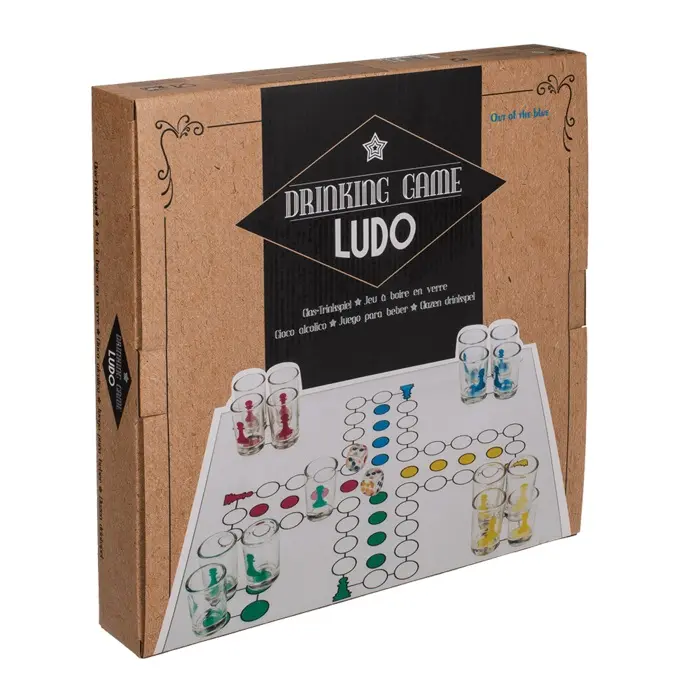 Настолна игра Ludo Drinking Game - Не се сърди човече