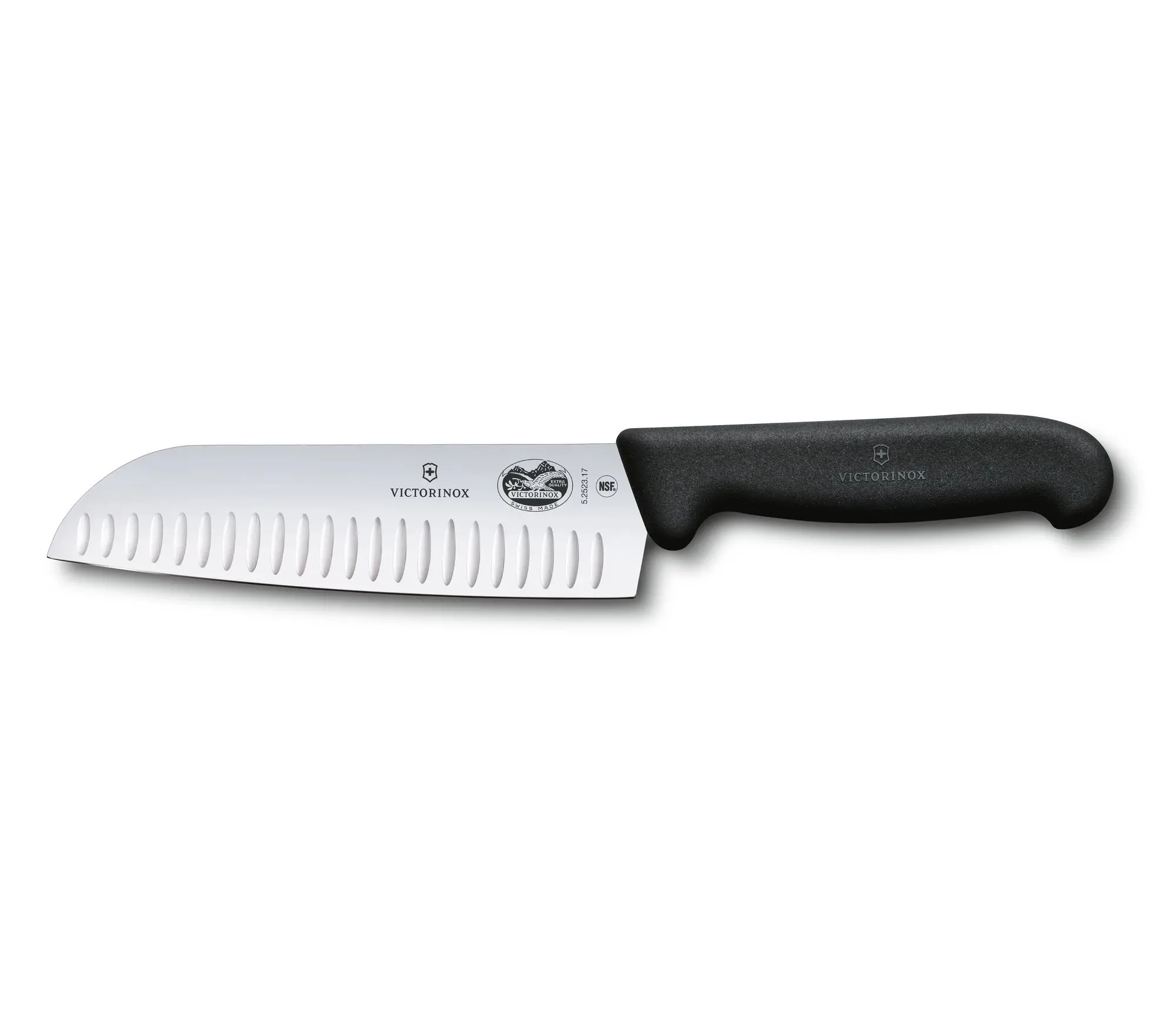 Μαχαίρι κουζίνας Victorinox Fibrox Santoku Knife, 170 mm, μαύρο