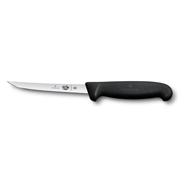 Κουζινομάχαιρο Victorinox Fibrox για ξεκοκκάλισμα, εύκαμπτη λεπίδα, 120mm, μαύρο