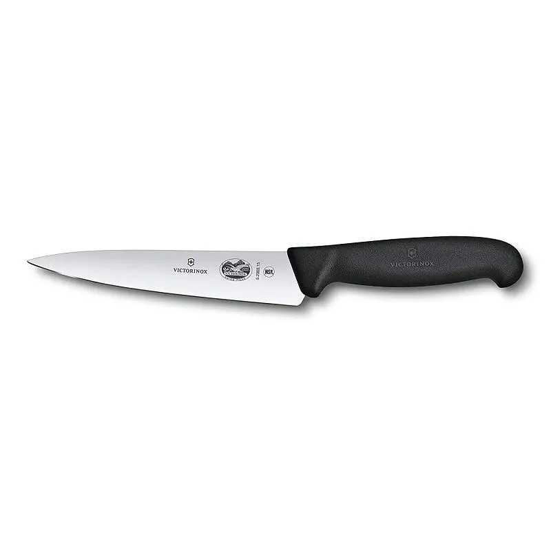 Cuțit de bucătărie Victorinox Fibrox universal, 150 mm, negru