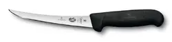 Кухненски нож Victorinox Fibrox за обезкостяване, извито и гъвкаво острие, 150 мм, черен