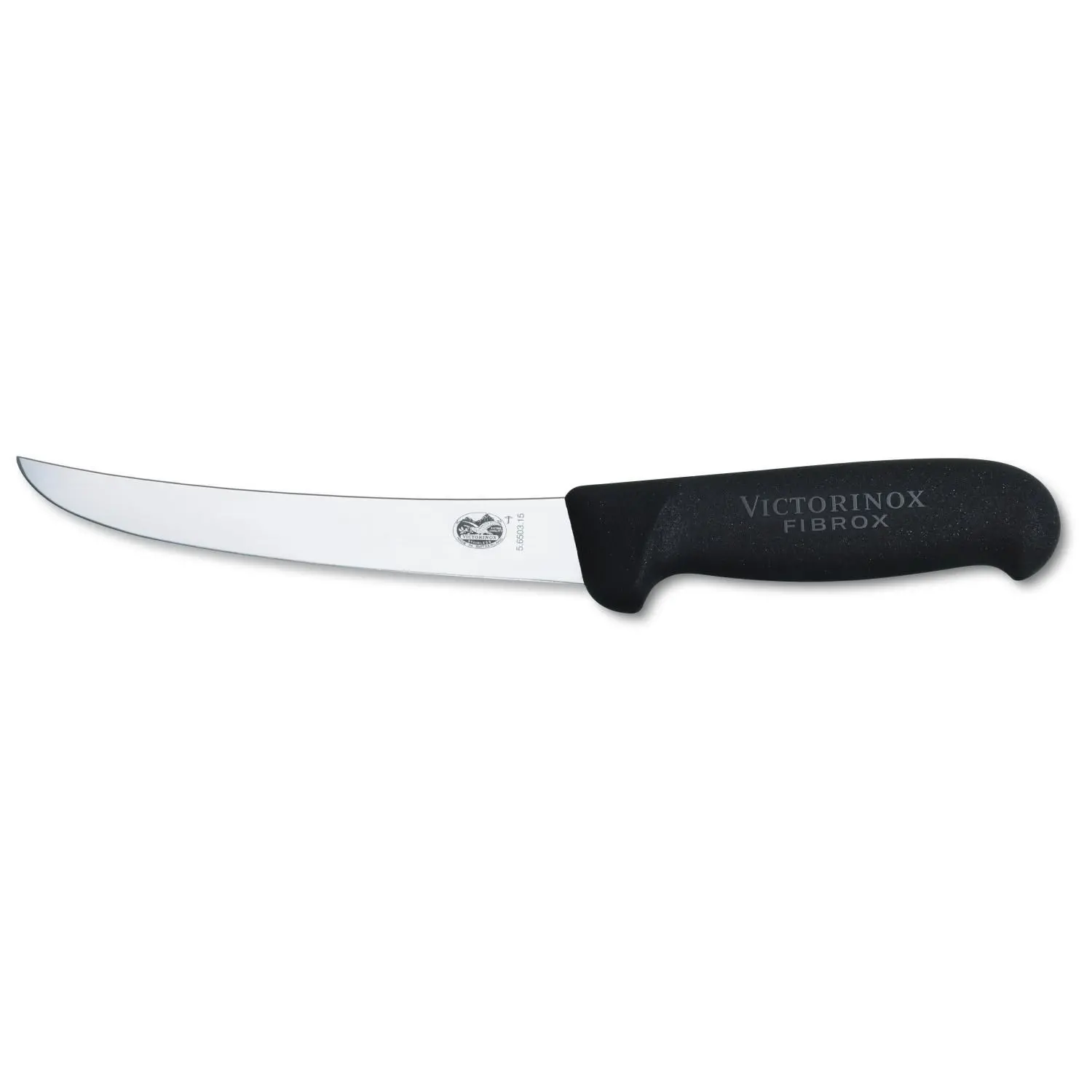 Κουζινομάχαιρο Victorinox Fibrox για ξεκοκάλισμα, καμπύλη λεπίδα, 150 mm, μαύρο