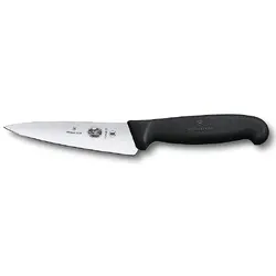 Кухненски нож Victorinox Fibrox универсален, 120 мм, черен
