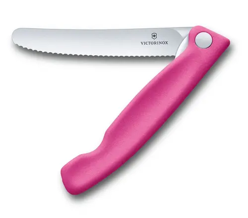 Кухненски сгъваем нож Victorinox Swiss Classic, 11см, розов