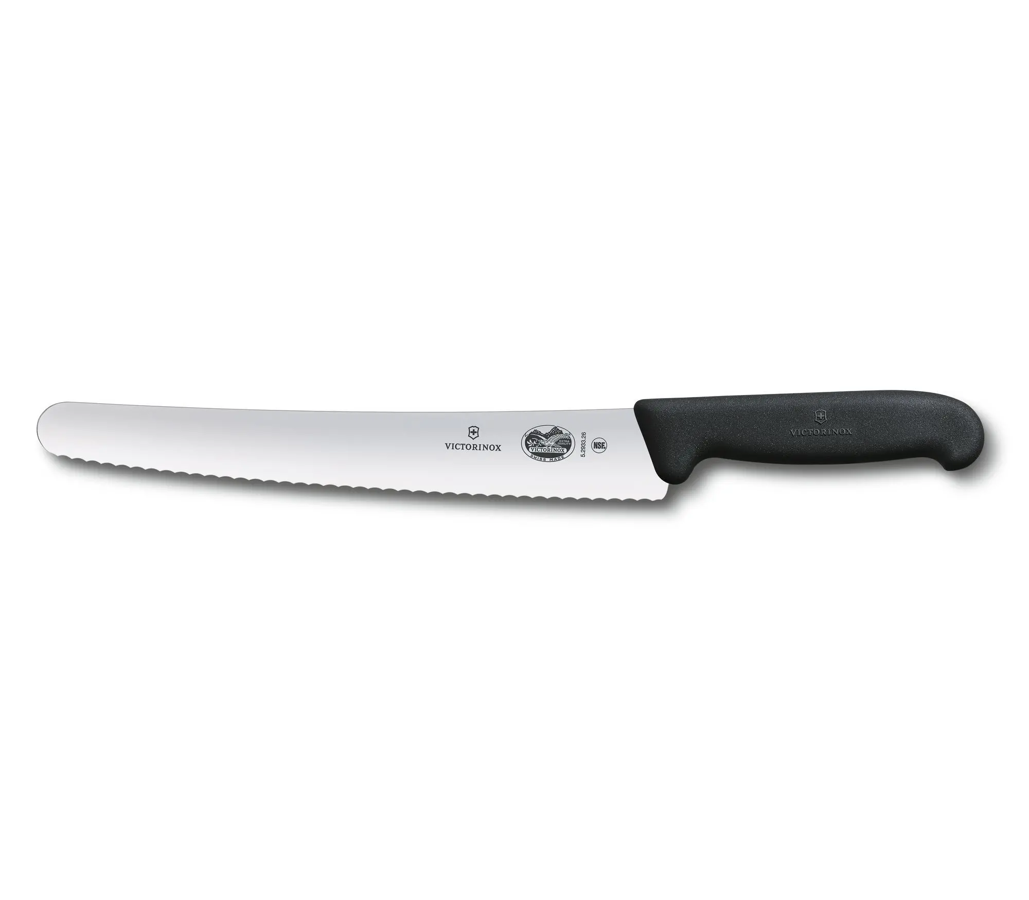Cuțit de cofetărie Victorinox Fibrox, 260mm, negru