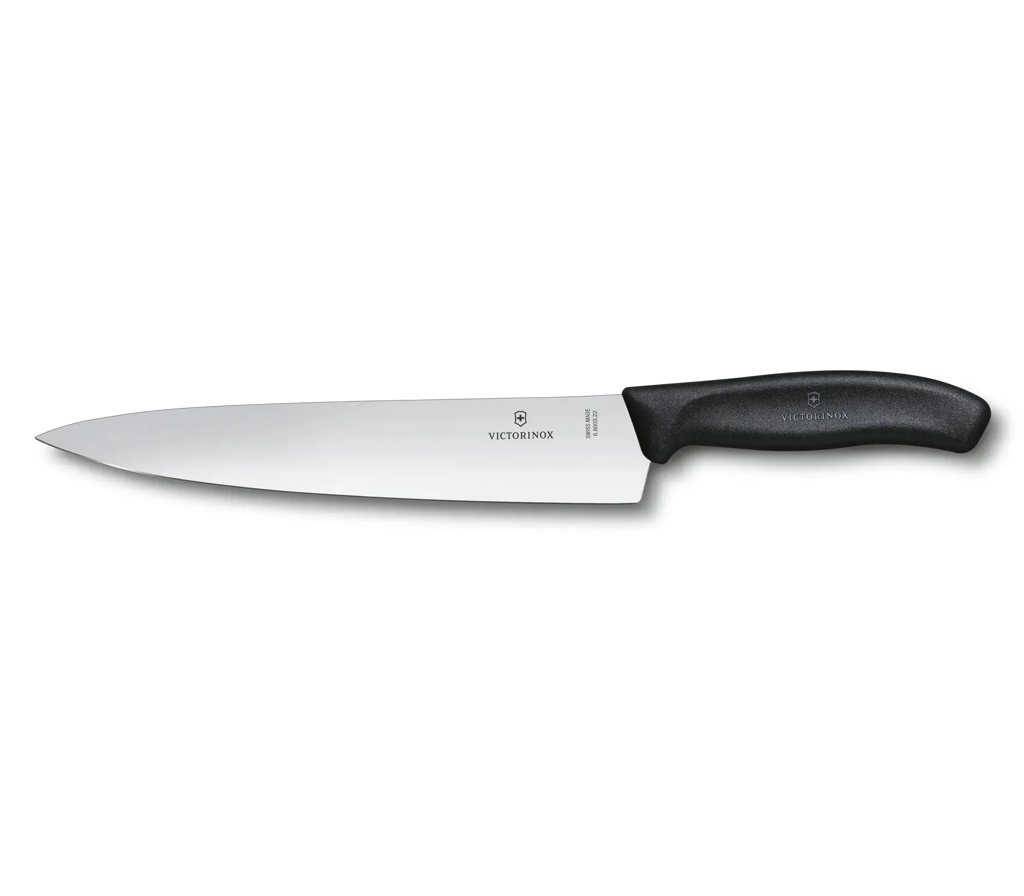 Cuțit de bucătărie Victorinox Swiss Classic Carving Knife, universal, 220 mm, negru, blister