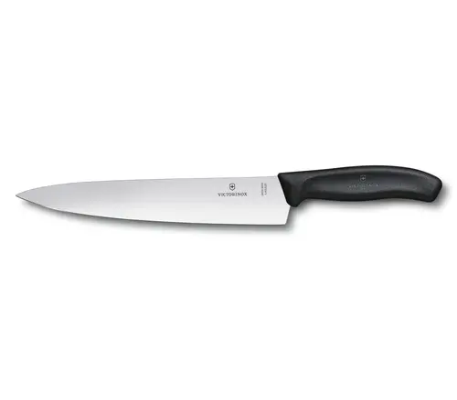 Кухненски нож Victorinox Swiss Classic Carving Knife, универсален, 220 мм, черен, блистер