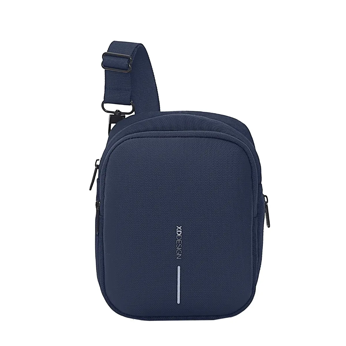 Geantă crossbody/pe umăr XD-design Boxy Sling, bleumarin