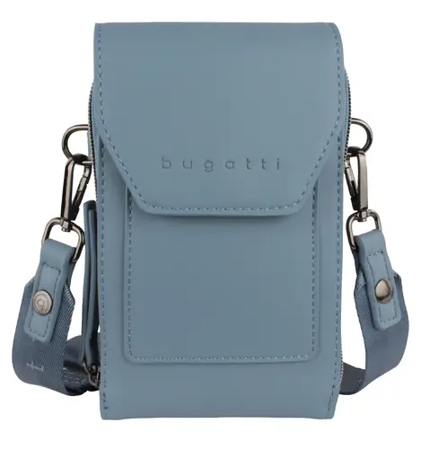Дамска чанта през рамо Bugatti Almata Crossover, екокожа, синя