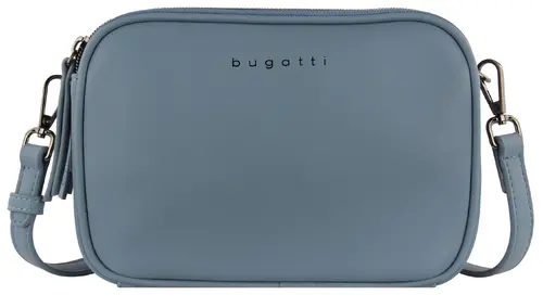 Geantă de damă Bugatti Almata Crossbody, piele ecologică, albastră - 1