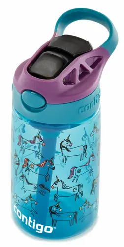 Детска бутилка CONTIGO Easy Clean, eднорози
