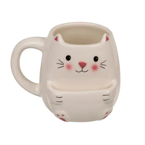 Cană ceramică Cokie Cudler Cat 400 ml - 1